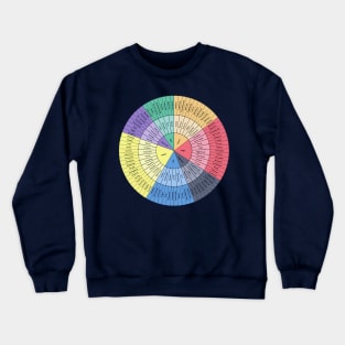 Wheel Of Emotions Crewneck Sweatshirt